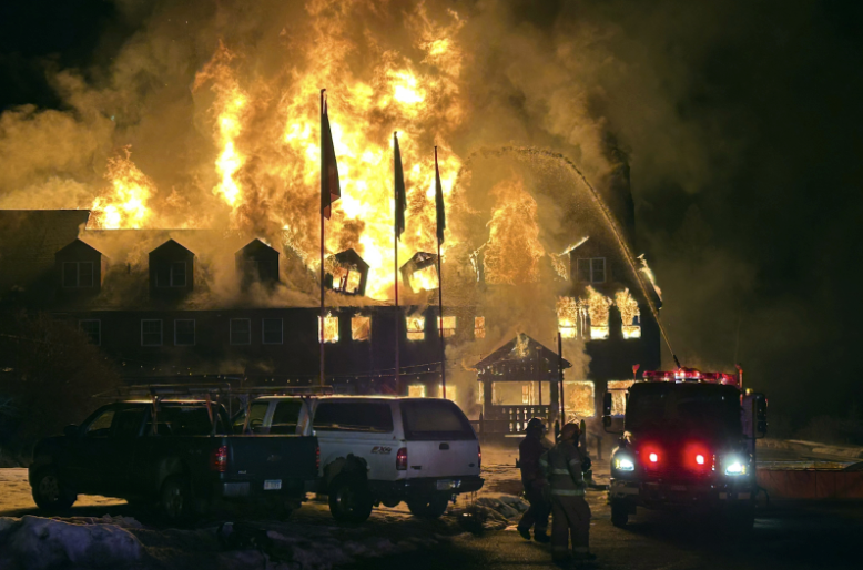 Lutsen Lodge burned down: Bad Luck or Foul Play?